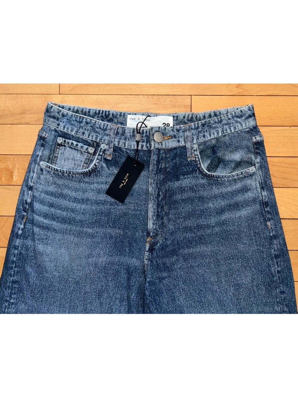 NEW! RAG & BONE Miramar Sofie Wide-Leg Pant in Kimber Size 28 - Picture 4 of 6